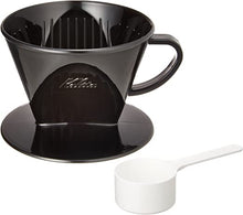 Load image into Gallery viewer, Kalita Style 102 Coffee Dripper - Black Plastic