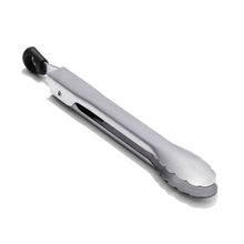 Load image into Gallery viewer, OXO Good Grips Stainless Steel Locking Mini Tongs - 7"