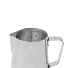 Load image into Gallery viewer, Barista Basics Frothing Pitcher 12oz - Silver