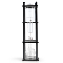 Load image into Gallery viewer, Yama 25 Cup Cold Brew Tower Straight Black Wood Frame (100oz)