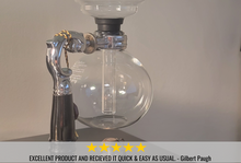 Load image into Gallery viewer, Yama Glass 3 Cup Tabletop Siphon Coffee Maker (Alcohol Burner)
