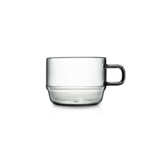 Load image into Gallery viewer, Hario Stackable Glass Mug - Gray (10oz/300ml)