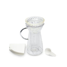 Load image into Gallery viewer, Hario V60 Hot & Iced Glass Coffee Maker - 700ml