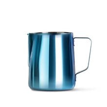 Load image into Gallery viewer, Colored Frothing Pitcher 12oz - Blue