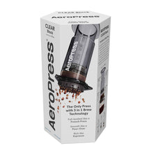 Load image into Gallery viewer, AeroPress Clear Coffee Maker - Black