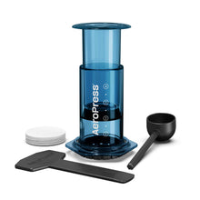 Load image into Gallery viewer, AeroPress Clear Coffee Maker - Blue