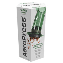 Load image into Gallery viewer, AeroPress Clear Coffee Maker - Green