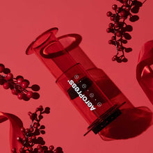 Load image into Gallery viewer, AeroPress Clear Coffee Maker - Red