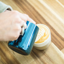 Load image into Gallery viewer, Colored Frothing Pitcher 20oz - Blue