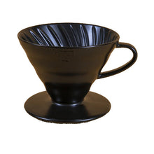 Load image into Gallery viewer, V60 Ceramic Coffee Dripper 02 - Black