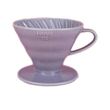 Load image into Gallery viewer, V60 Ceramic Coffee Dripper 02 - Purple