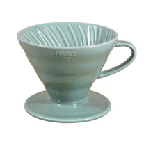 Load image into Gallery viewer, V60 Ceramic Coffee Dripper 02 - Turquoise