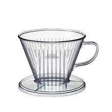 Load image into Gallery viewer, Kalita Style 103 Wide Brim Coffee Dripper - Clear Plastic