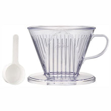 Load image into Gallery viewer, Kalita Style 103 Wide Brim Coffee Dripper - Clear Plastic
