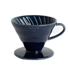 Load image into Gallery viewer, V60 Ceramic Coffee Dripper 02 - Navy