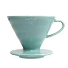 Load image into Gallery viewer, V60 Ceramic Coffee Dripper 02 - Turquoise