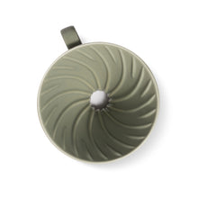 Load image into Gallery viewer, V60 Ceramic Coffee Dripper 02 - Oil Green