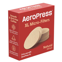 Load image into Gallery viewer, AeroPress XL Natural Paper Micro-Filters (200 ct)