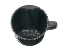 Load image into Gallery viewer, Kalita Style 102 Ceramic Coffee Dripper - Black
