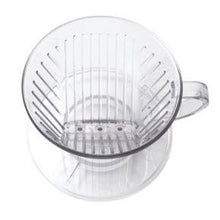 Load image into Gallery viewer, Kalita Style 103 Wide Brim Coffee Dripper - Clear Plastic
