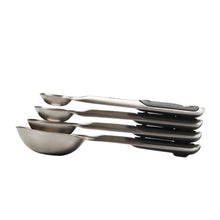 Load image into Gallery viewer, OXO Good Grips 4-piece Stainless Steel Measuring Spoon Set
