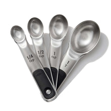 Load image into Gallery viewer, OXO Good Grips 4-piece Stainless Steel Measuring Spoon Set
