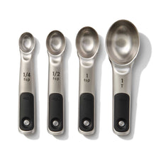 Load image into Gallery viewer, OXO Good Grips 4-piece Stainless Steel Measuring Spoon Set
