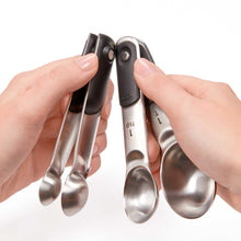 Load image into Gallery viewer, OXO Good Grips 4-piece Stainless Steel Measuring Spoon Set
