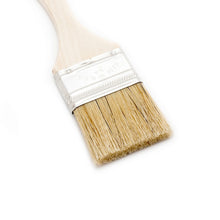 Load image into Gallery viewer, 2&quot; Wide Flat Brush with Natural Bristles and Wooden Handle
