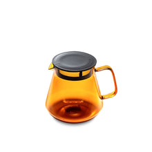 Load image into Gallery viewer, Hario Glass Coffee and Tea Server - Amber (600ml)
