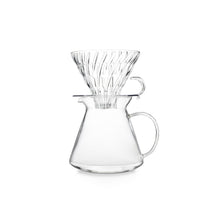 Load image into Gallery viewer, Hario V60 02 Simply Glass Pour Over Coffee Kit
