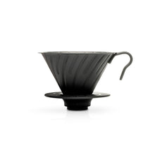 Load image into Gallery viewer, V60 Metal Coffee Dripper 02 - Black
