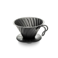 Load image into Gallery viewer, V60 Metal Coffee Dripper 02 - Black
