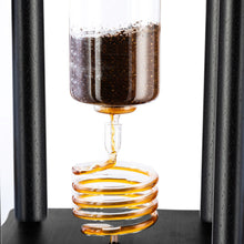 Load image into Gallery viewer, Yama 25 Cup Cold Brew Tower Straight Black Wood Frame (100oz)

