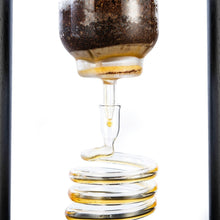 Load image into Gallery viewer, Yama 6-8 Cup Cold Brew Tower Straight Black Wood Frame (32oz)

