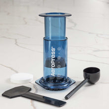 Load image into Gallery viewer, AeroPress Clear Coffee Maker - Blue
