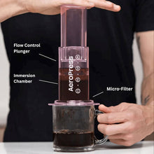 Load image into Gallery viewer, AeroPress Clear Coffee Maker - Pink

