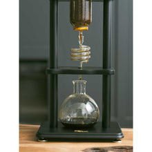 Load image into Gallery viewer, Yama 6-8 Cup Cold Brew Tower Straight Black Wood Frame (32oz)
