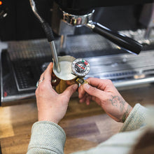 Load image into Gallery viewer, Colored Frothing Pitcher 12oz - Gold
