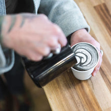 Load image into Gallery viewer, Colored Frothing Pitcher 12oz - Black
