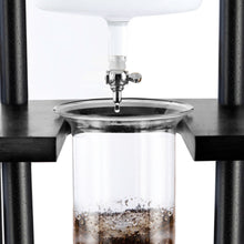 Load image into Gallery viewer, Yama 25 Cup Cold Brew Tower Straight Black Wood Frame (100oz)
