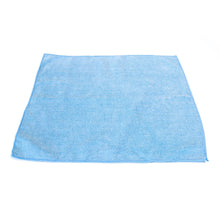 Load image into Gallery viewer, Microfiber Blue Cloth Towel 16&quot; x 16&quot;
