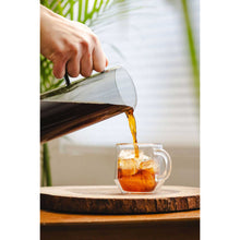 Load image into Gallery viewer, Hario Glass Iced &amp; Cold Brew Tea Pitcher - Gray (27oz/800ml)
