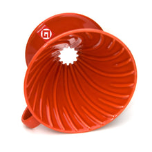 Load image into Gallery viewer, V60 Ceramic Coffee Dripper 02 - Red
