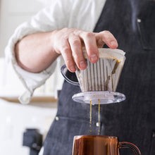 Load image into Gallery viewer, Kalita Style 103 Coffee Dripper - Clear Plastic
