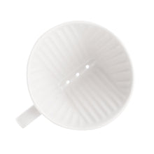 Load image into Gallery viewer, Kalita Style 102 Ceramic Coffee Dripper - White
