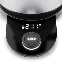 Load image into Gallery viewer, OXO Cordless Adjustable Temperature Electric Kettle 1.75L
