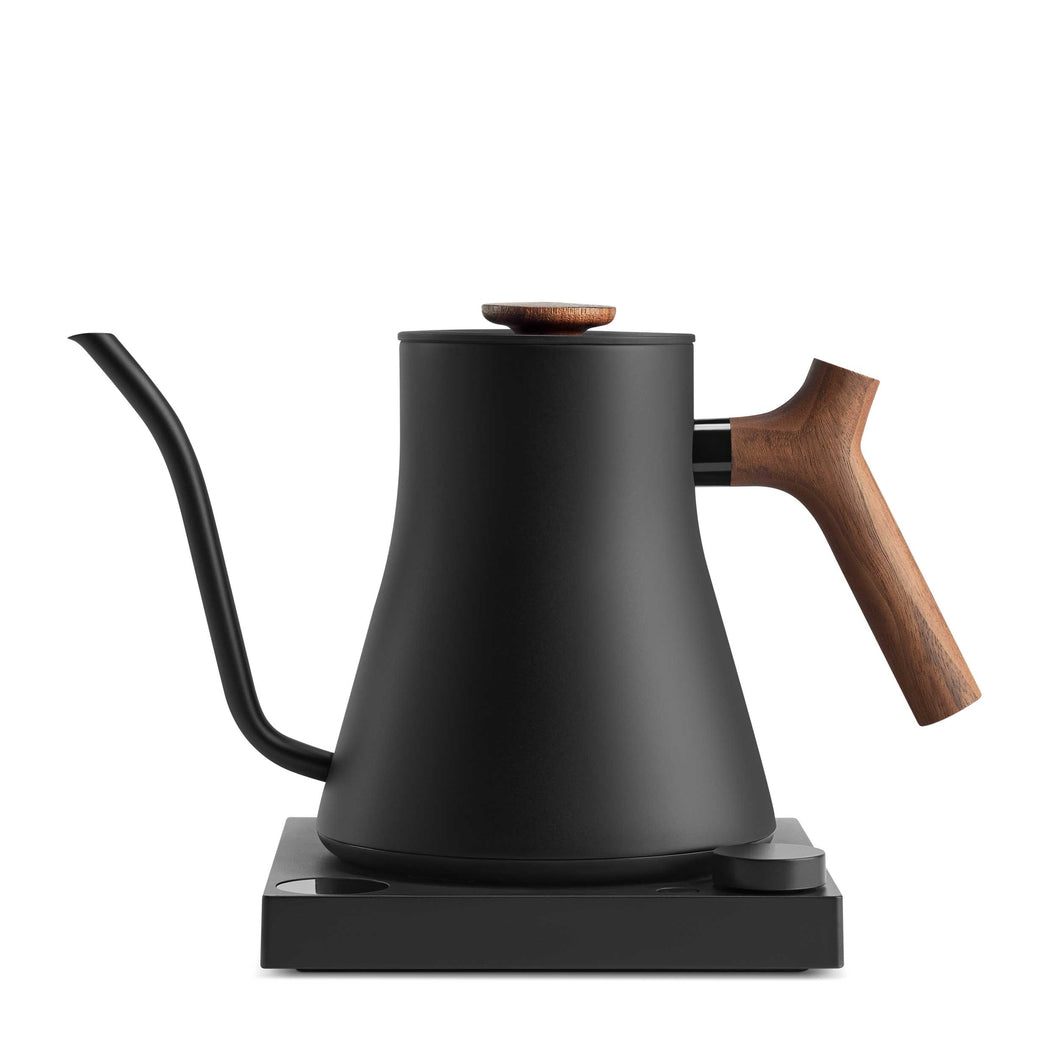 Fellow Stagg EKG Pro Electric Kettle - Matte Black w/ Walnut