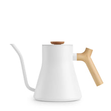 Load image into Gallery viewer, Fellow Stagg EKG Pro Electric Kettle - Matte White w/ Maple
