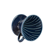 Load image into Gallery viewer, V60 Ceramic Coffee Dripper 02 - Navy
